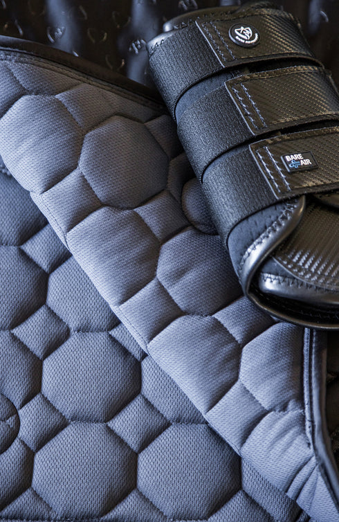 BARE Luxe Sport Saddle Pad - Jump Cut - Ruby